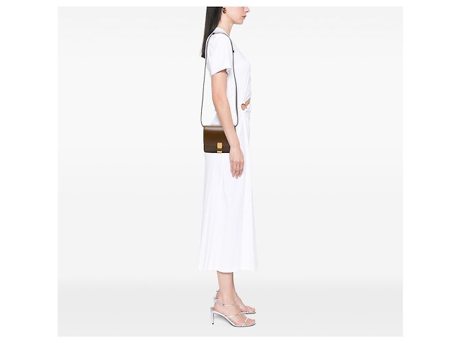 Céline Celine Brown Small Calfskin Classic Box Braun - Ansicht 6