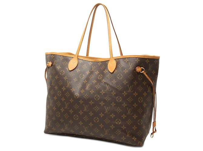 Louis Vuitton Marrone Monogram Neverfull GM - vista 2
