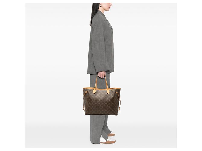 Louis Vuitton Marrone Monogram Neverfull GM - vista 6
