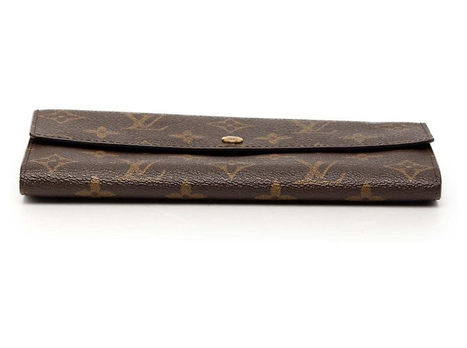 Portafoglio lungo Sarah Monogram marrone Louis Vuitton - vista 3