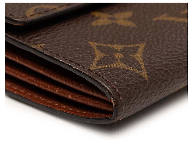 Portafoglio lungo Sarah Monogram marrone Louis Vuitton - vista 7