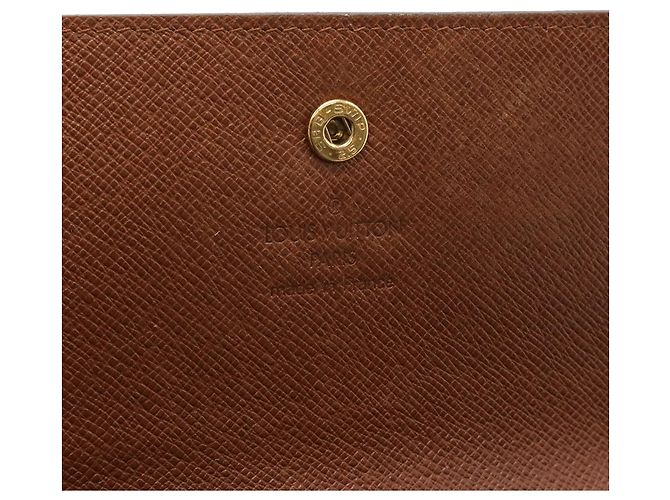 Cartera Larga Louis Vuitton Marrón Monogram Castaño - vista 5