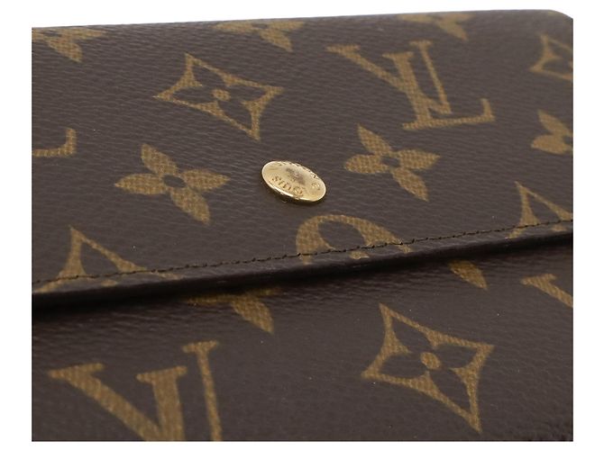 Cartera Larga Louis Vuitton Marrón Monogram Castaño - vista 6