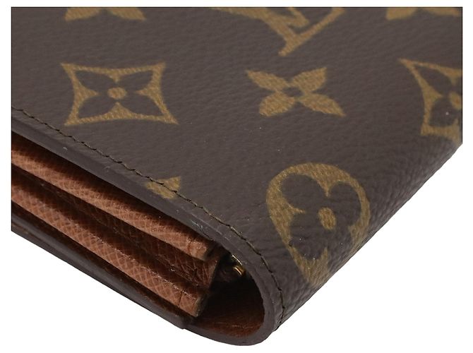 Cartera Larga Louis Vuitton Marrón Monogram Castaño - vista 9