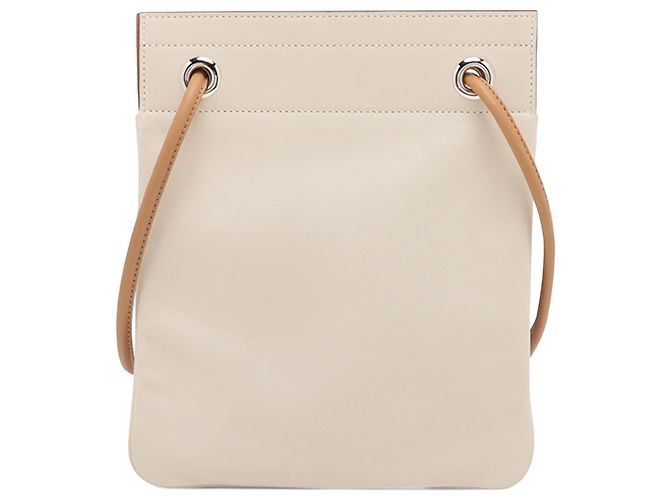 Hermès Mini Swift Aline Tasche Weiß Roh - Ansicht 2