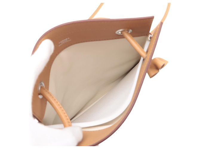 Hermès Mini Swift Aline Tasche Weiß Roh - Ansicht 5