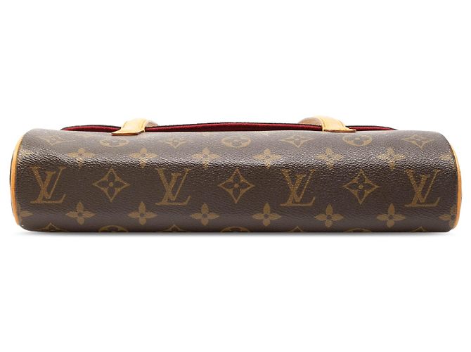 Louis Vuitton Marrone Monogram Sonatine - vista 3