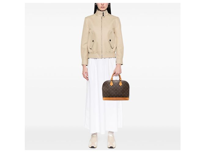 Louis Vuitton Marrone Monogram Alma PM - vista 7