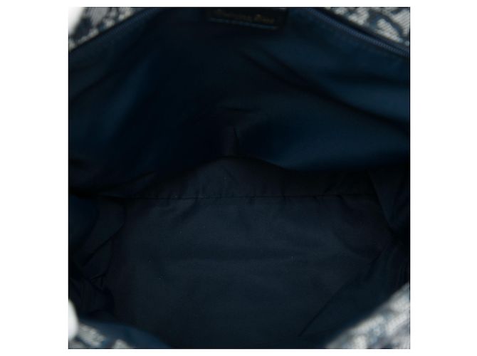 Dior Blue Diorissimo Trotter Canvas Tote Blau - Ansicht 4
