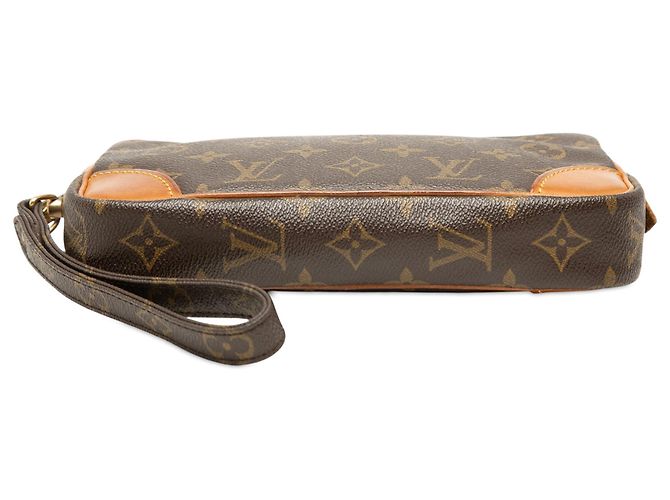 Louis Vuitton Marrón Monogram Marly Dragonne PM Castaño - vista 3