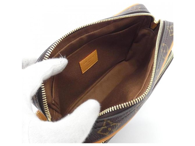 Borsa a tracolla Louis Vuitton Monogram Archive Nile Marrone - vista 6