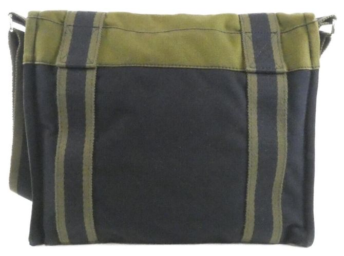 Hermès Hermes SAC Fourre-Tout Bassas PM Shoulder Bag Nero Cachi - vista 2