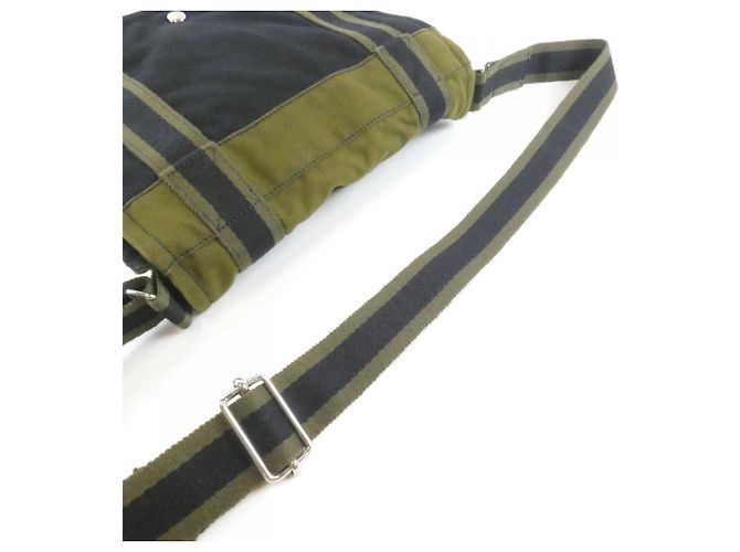 Hermès Hermes SAC Fourre-Tout Bassas PM Shoulder Bag Nero Cachi - vista 6