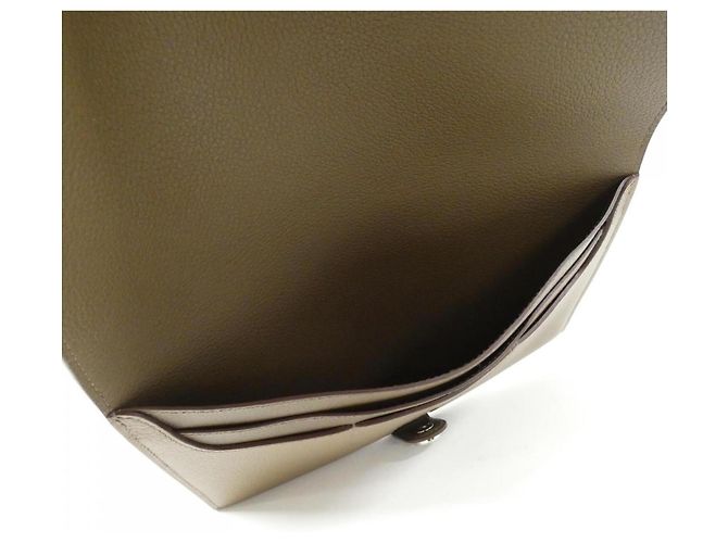 Cartera larga Hermès R.M.S. Toutainman Verso Beige - vista 6