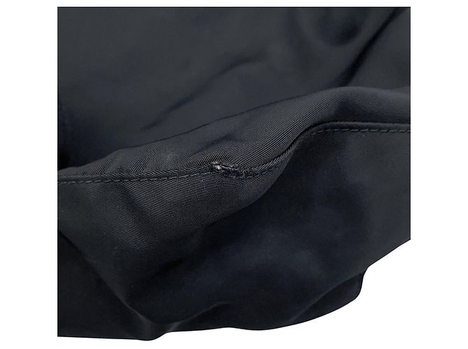 Prada Nylon Triangle Tote Bag Schwarz - Ansicht 8
