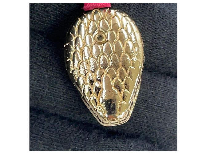 Bulgari Borsa a secchiello Bvlgari Serpenti Arancione - vista 11
