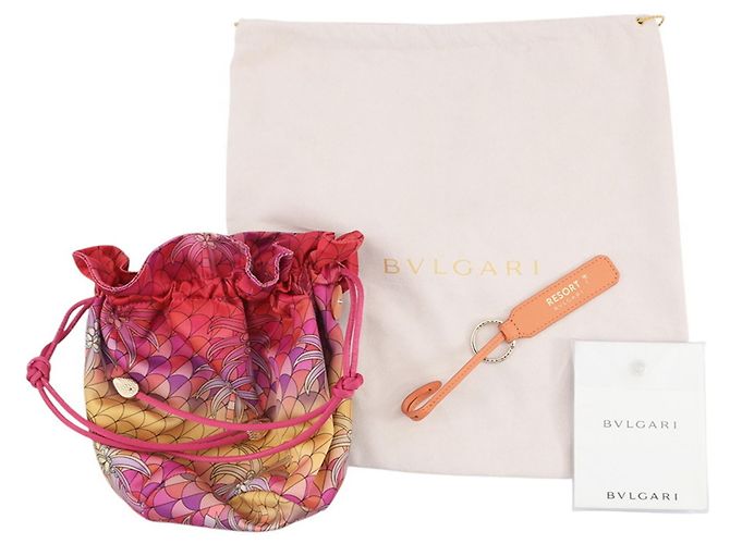 Bulgari Borsa a secchiello Bvlgari Serpenti Arancione - vista 13
