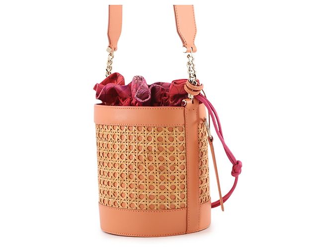 Bulgari Borsa a secchiello Bvlgari Serpenti Arancione - vista 2