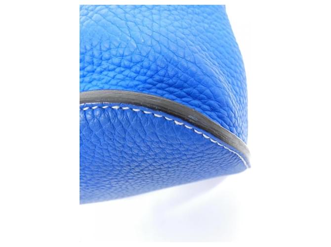Hermès Borsa Hermes Arzan 31cm Blu - vista 3
