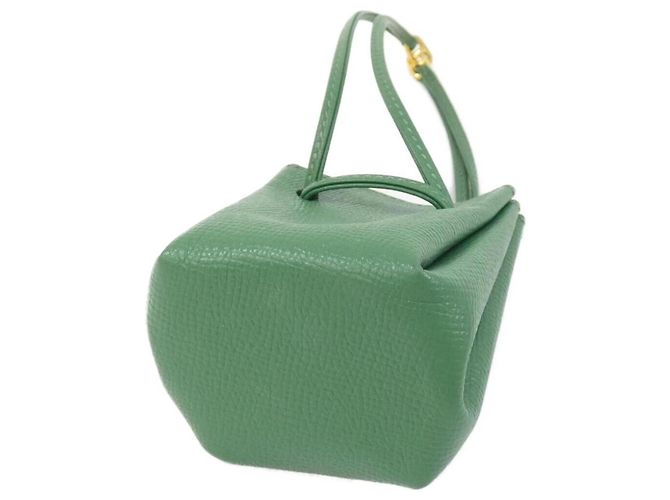 Hermès Pochette borsa Hermes Vespa 032784CC Verde - vista 2