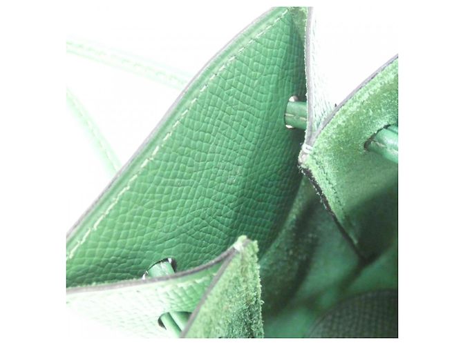 Hermès Pochette borsa Hermes Vespa 032784CC Verde - vista 7