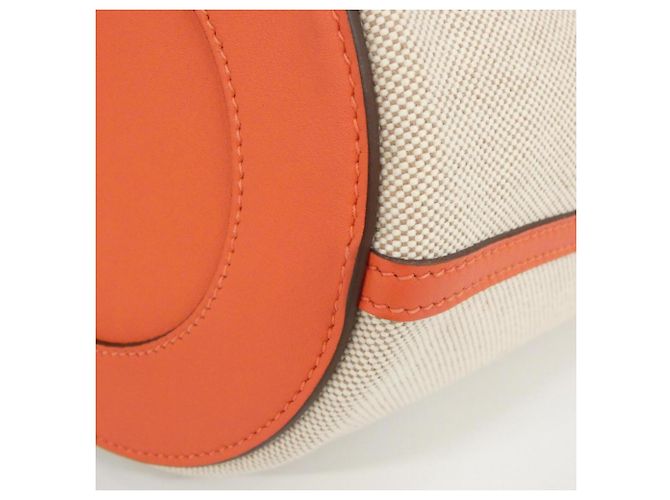 Hermès Hermes In The Loop Handtasche Beige Orange Roh - Ansicht 2