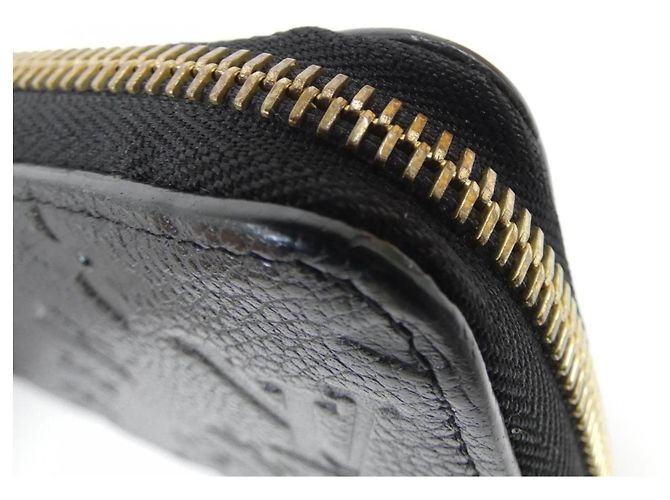Louis Vuitton Monogram Empreinte Zippy Wallet Schwarz - Ansicht 3