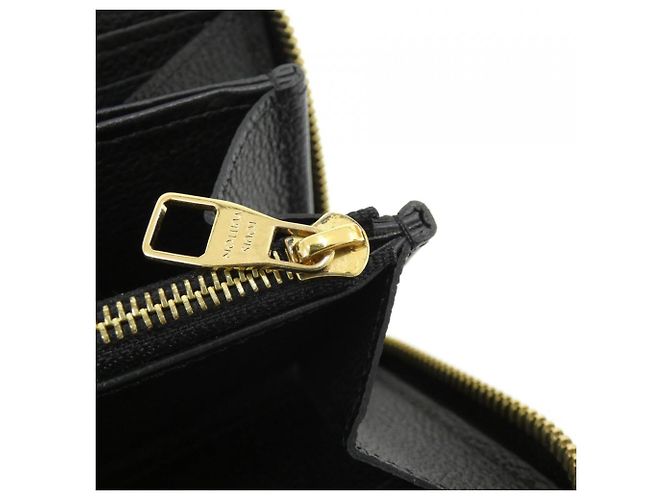 Louis Vuitton Monogram Empreinte Zippy Wallet Schwarz - Ansicht 5
