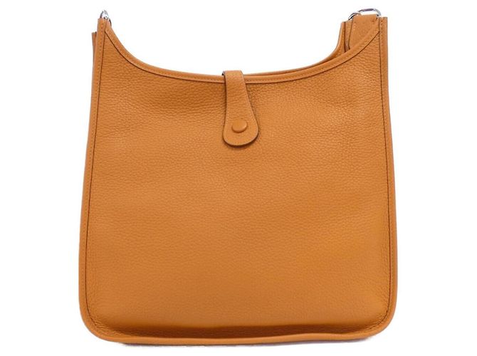 Hermès Borsa a tracolla Hermes Evelyne GM Arancione - vista 2