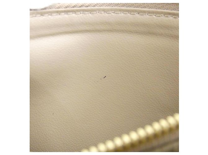 Sarah Louis Vuitton Monogram Empreinte Long Wallet Beige Grigio - vista 6