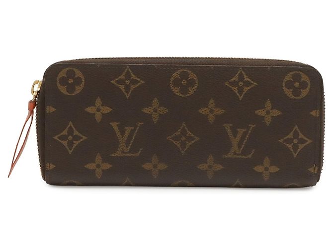 Louis Vuitton Monogram Portefeuille Clemence Rund Geldbörse - Ansicht 2