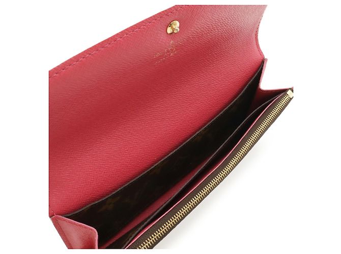 Louis Vuitton Monogram Portefeuille Emilie Rosa - vista 5