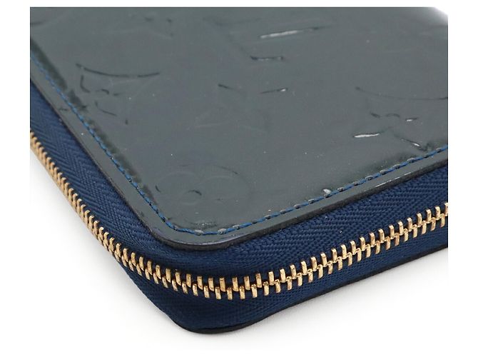 Monedero Zippy Monogram Vernis Louis Vuitton Azul - vista 9