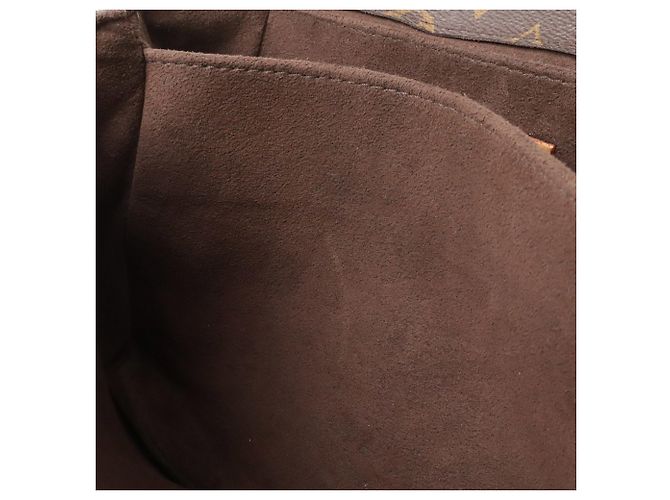 Borsa Louis Vuitton Monogram Pochette Metis MM Marrone - vista 9