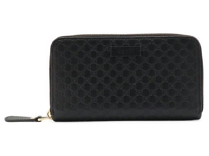 Cartera larga Microguccissima GUCCI Negro - vista 2