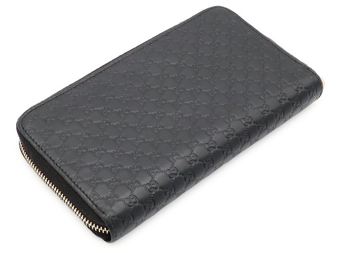Cartera larga Microguccissima GUCCI Negro - vista 3