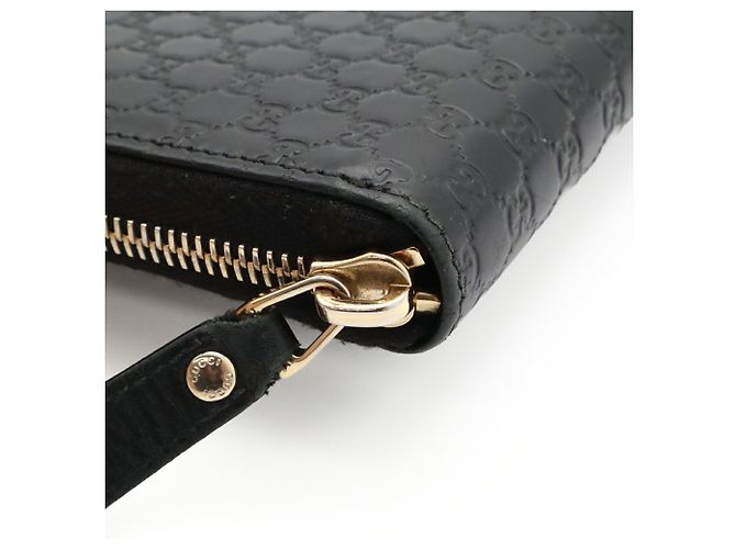 Cartera larga Microguccissima GUCCI Negro - vista 5