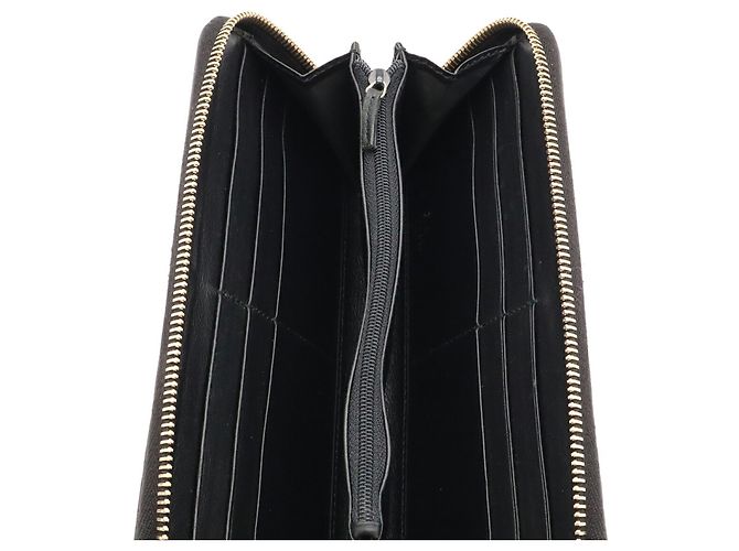 Cartera larga Microguccissima GUCCI Negro - vista 6
