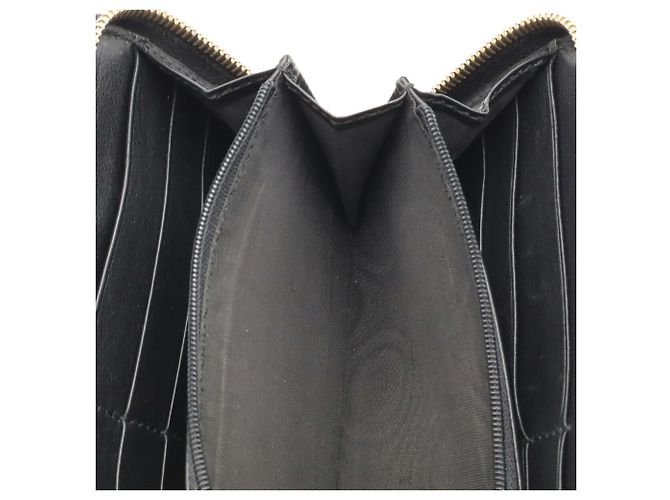 Cartera larga Microguccissima GUCCI Negro - vista 8