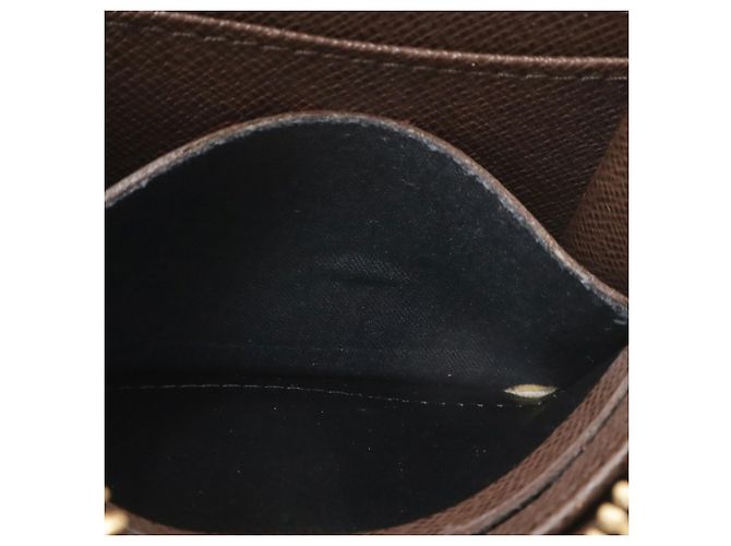 Monedero Zippy Damier Louis Vuitton Castaño - vista 7