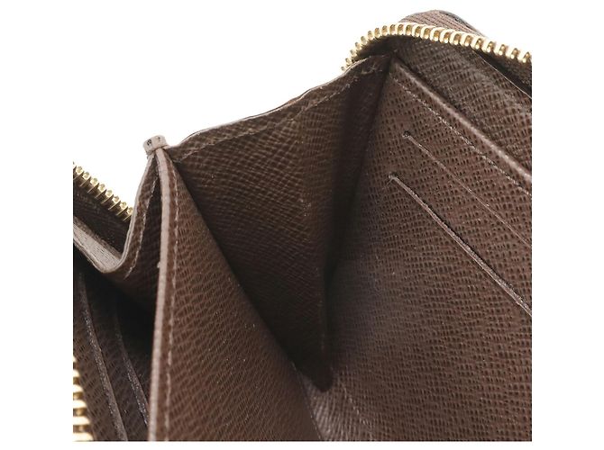 Monedero Zippy Damier Louis Vuitton Castaño - vista 9