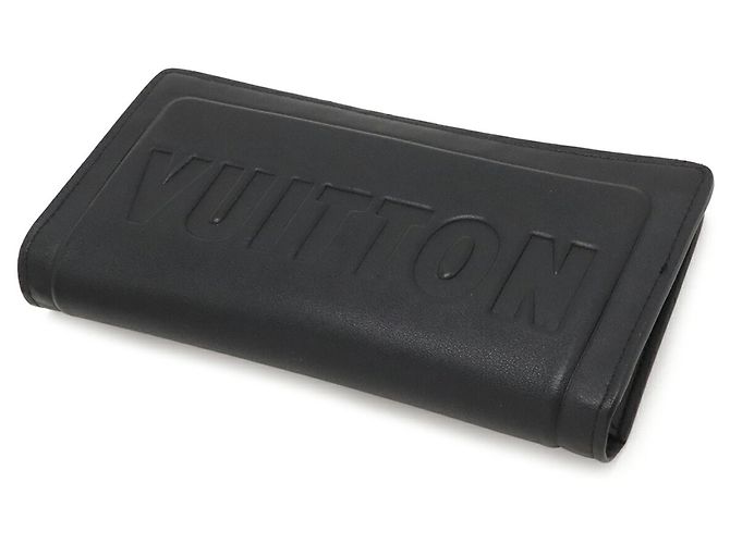 Louis Vuitton Cartera Bi-fold Long Brazza Dark Infinity Negro - vista 3