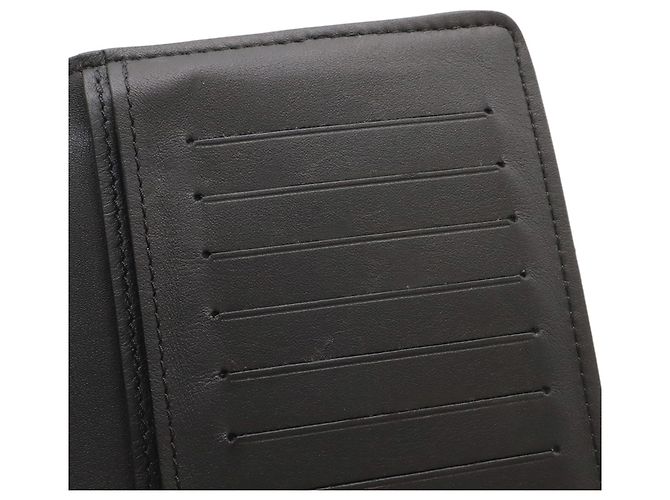 Louis Vuitton Cartera Bi-fold Long Brazza Dark Infinity Negro - vista 6