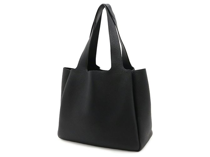 Prada Vitello Daino Soft Leather Tote/Shoulder Bag Schwarz - Ansicht 3