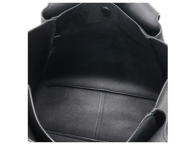 Prada Vitello Daino Soft Leather Tote/Shoulder Bag Schwarz - Ansicht 6