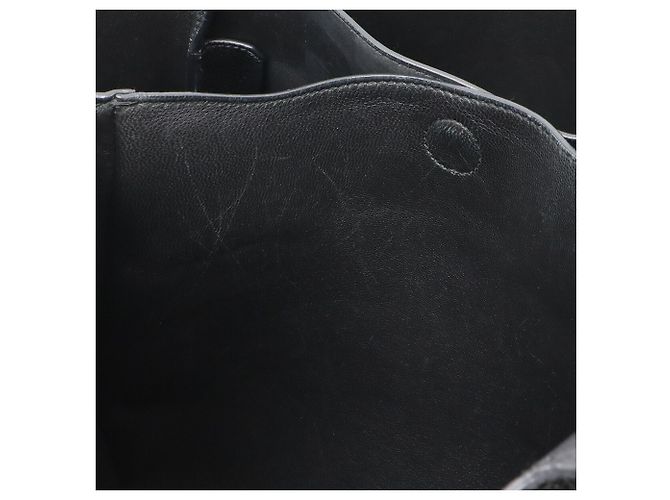 Prada Vitello Daino Soft Leather Tote/Shoulder Bag Schwarz - Ansicht 8