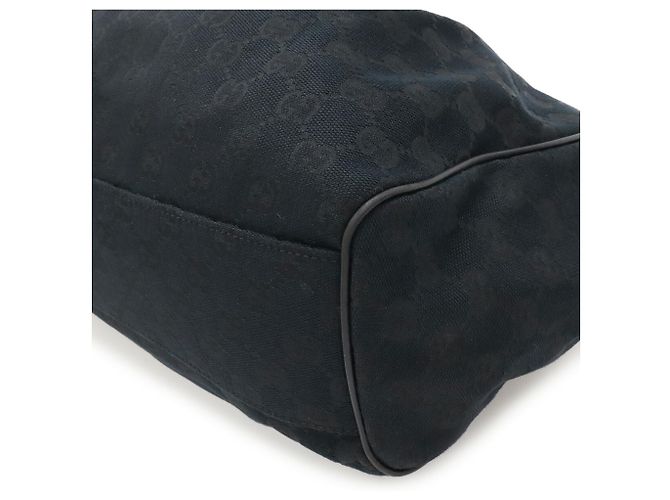Borsa Tote GUCCI Sukey GG Canvas Nero - vista 4