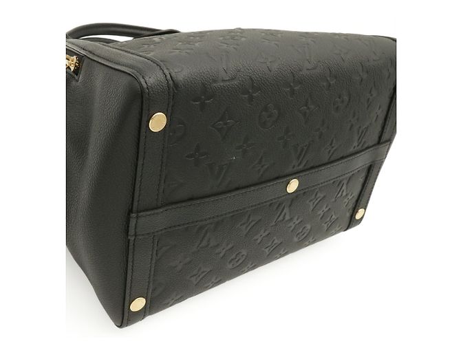 Borsa Tote Louis Vuitton Monogram Empreinte Mare MM Nero - vista 4