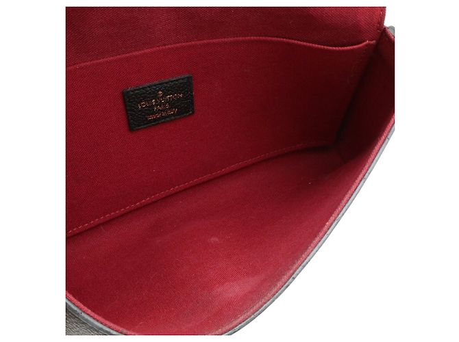 Louis Vuitton Monogram Empreinte Pochette Felicie Nero Beige - vista 6