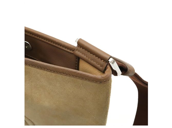 Borsa a Spalla Loewe Anagram Marrone Beige - vista 5